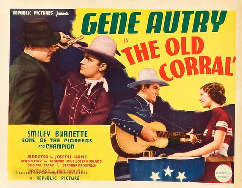 The Old Corral - Movie Poster