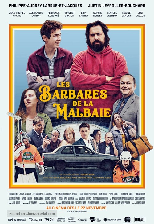 Les barbares de La Malbaie - Canadian Movie Poster