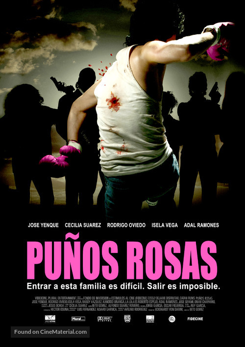 Pu&ntilde;os rosas - Mexican Movie Poster