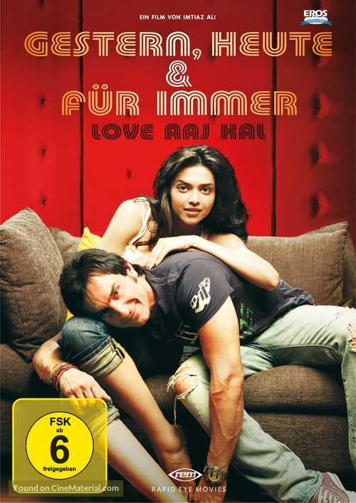 Love Aaj Kal - German Movie Cover