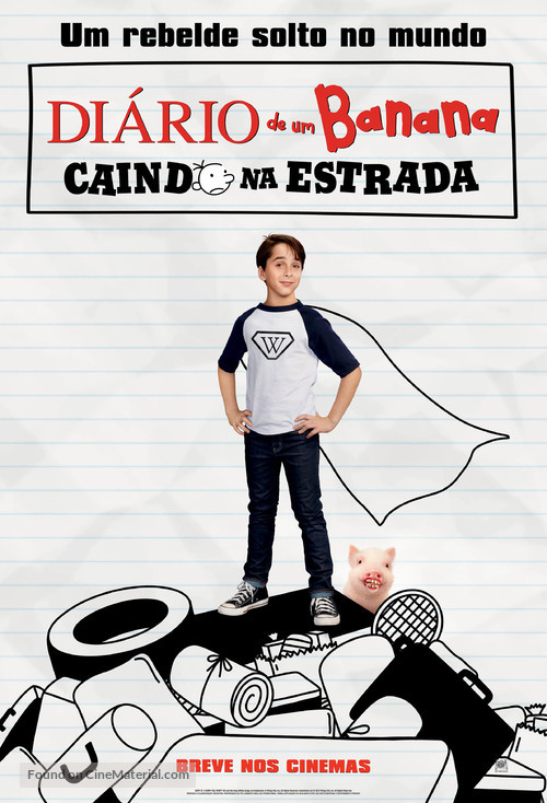 Diary of a Wimpy Kid: The Long Haul - Brazilian Movie Poster
