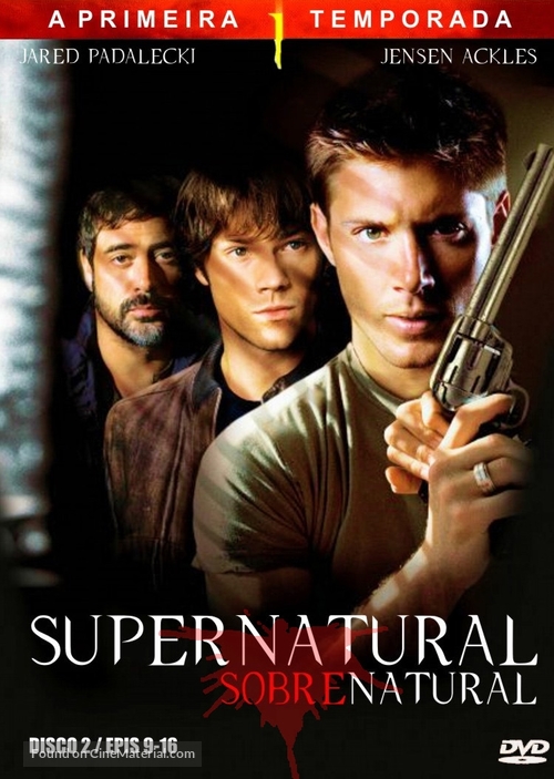 &quot;Supernatural&quot; - Spanish DVD movie cover