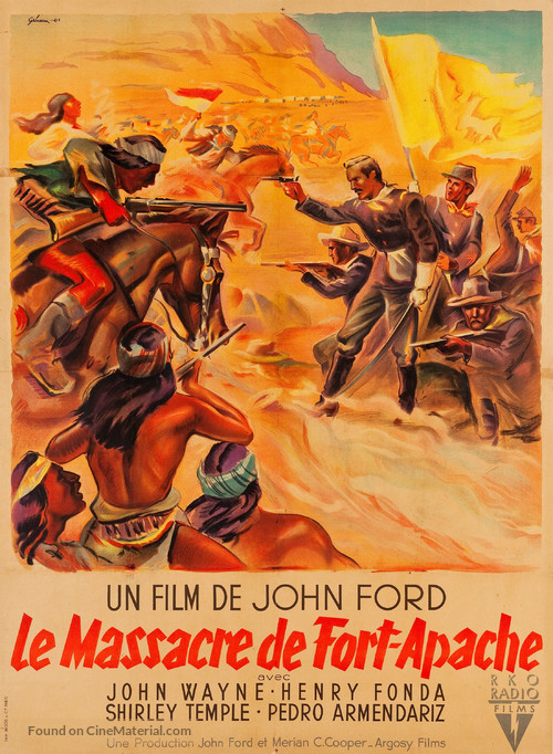 Fort Apache - French Movie Poster