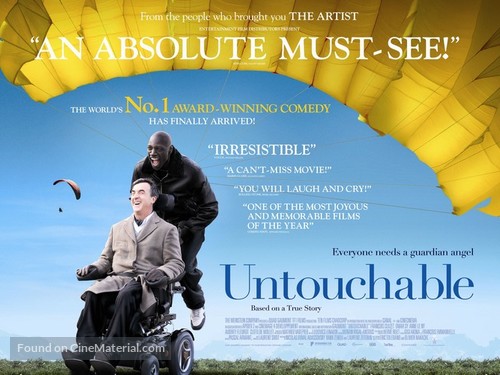 Intouchables - British Movie Poster