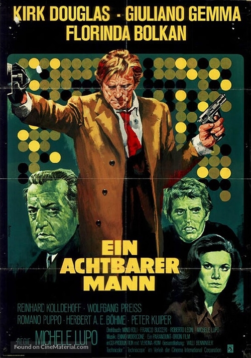 Un uomo da rispettare - German Movie Poster