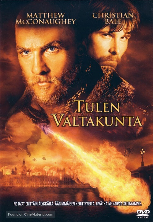 Reign of Fire - Finnish DVD movie cover