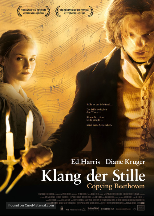 Copying Beethoven - German Movie Poster