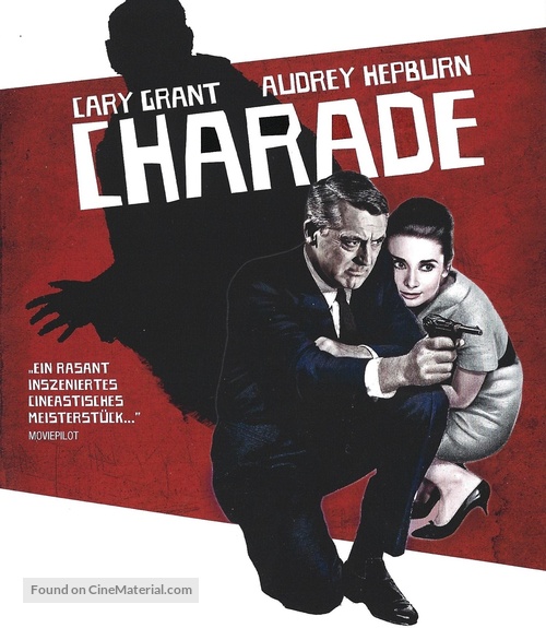 Charade - German Blu-Ray movie cover