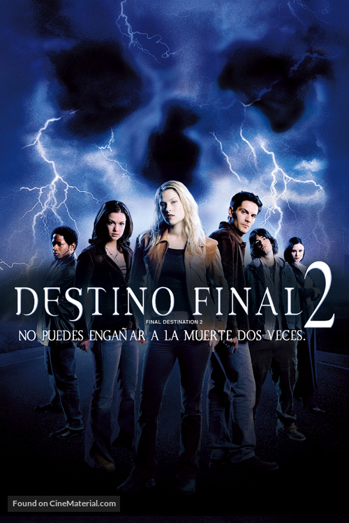 Final Destination 2 - Mexican DVD movie cover