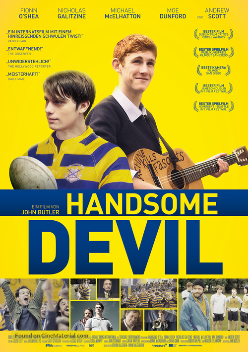 Handsome Devil - German Movie Poster