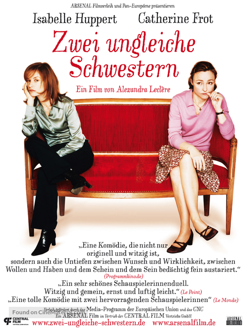 Soeurs f&acirc;ch&eacute;es, Les - German Movie Poster