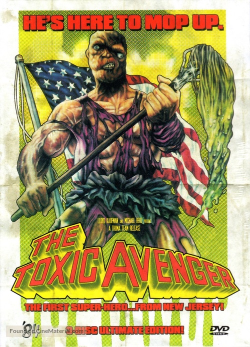 The Toxic Avenger - German DVD movie cover