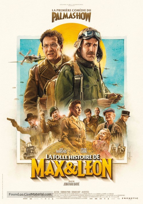 La folle histoire de Max et L&eacute;on - Swiss Movie Poster