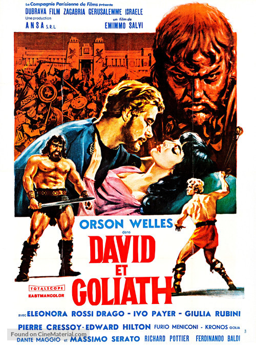 David e Golia - French Movie Poster