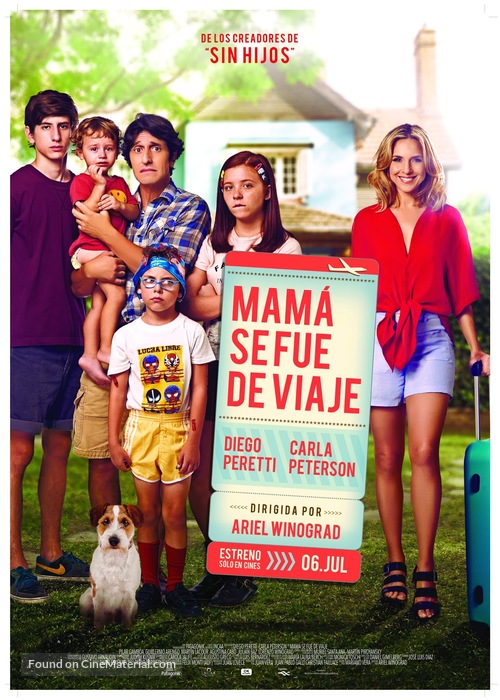 Mam&aacute; se fue de viaje - Argentinian Movie Poster