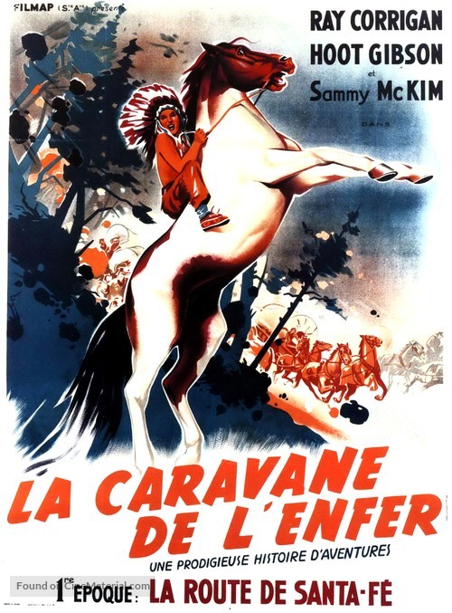 The Painted Stallion - French Movie Poster