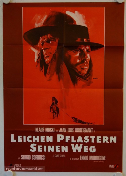 Il grande silenzio - German Movie Poster