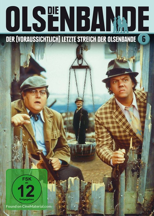 Olsen-bandens sidste bedrifter - German DVD movie cover