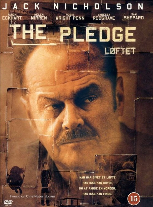 The Pledge - Danish DVD movie cover
