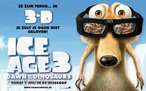 Ice Age: Dawn of the Dinosaurs - Dutch Movie Poster