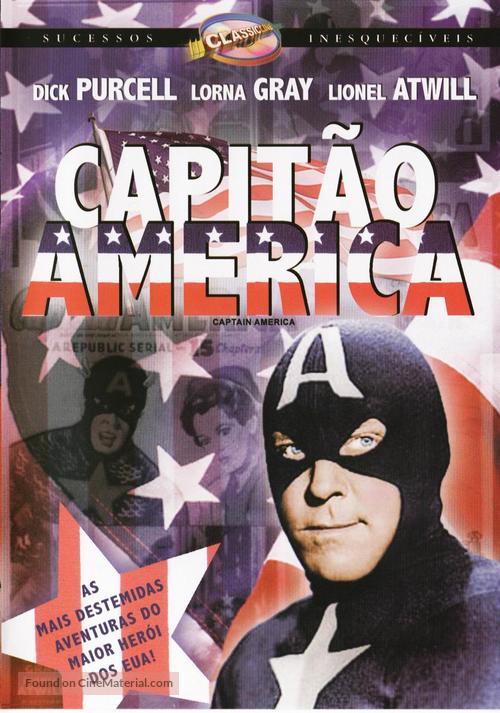 Captain America - Brazilian DVD movie cover