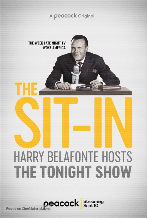 The Sit-In: Harry Belafonte hosts the Tonight Show - Movie Poster