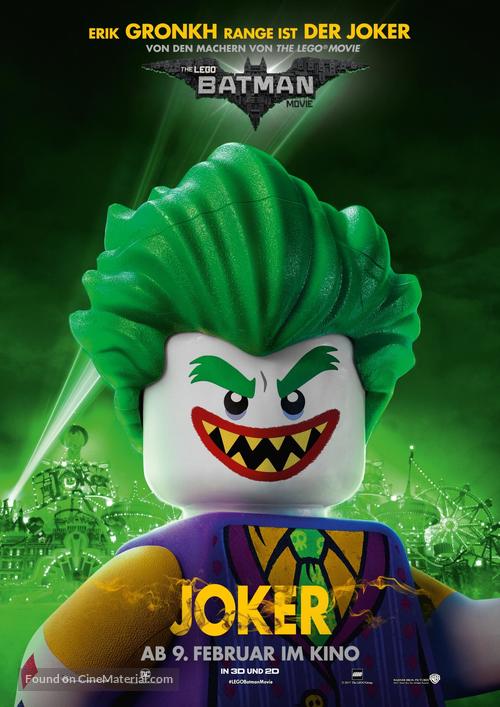 The Lego Batman Movie - German Movie Poster