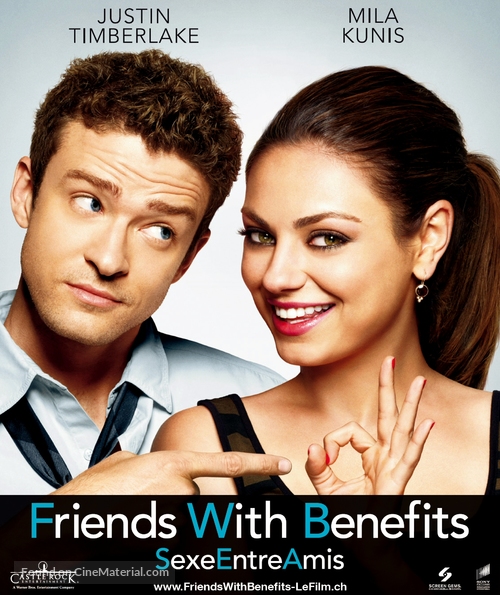 Friends with Benefits - Swiss Movie Poster