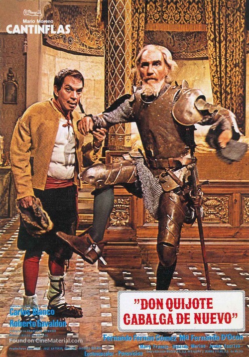 Don Quijote cabalga de nuevo - Spanish Movie Poster