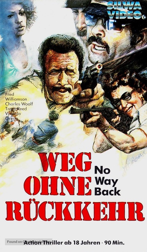 No Way Back - German VHS movie cover