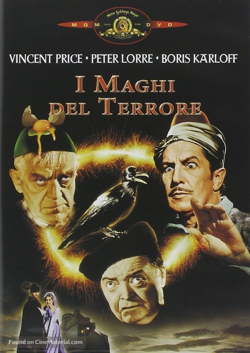 The Raven - Italian DVD movie cover
