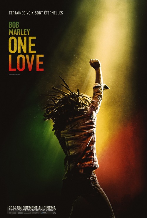 Bob Marley: One Love - Canadian Movie Poster