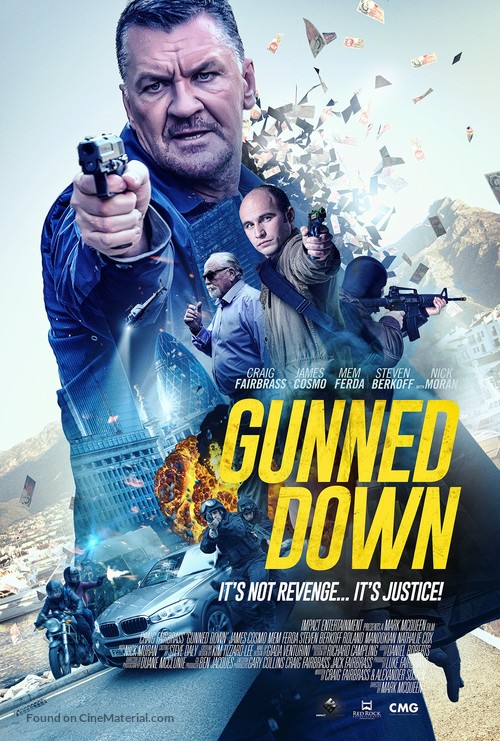 Gunned Down - British Movie Poster