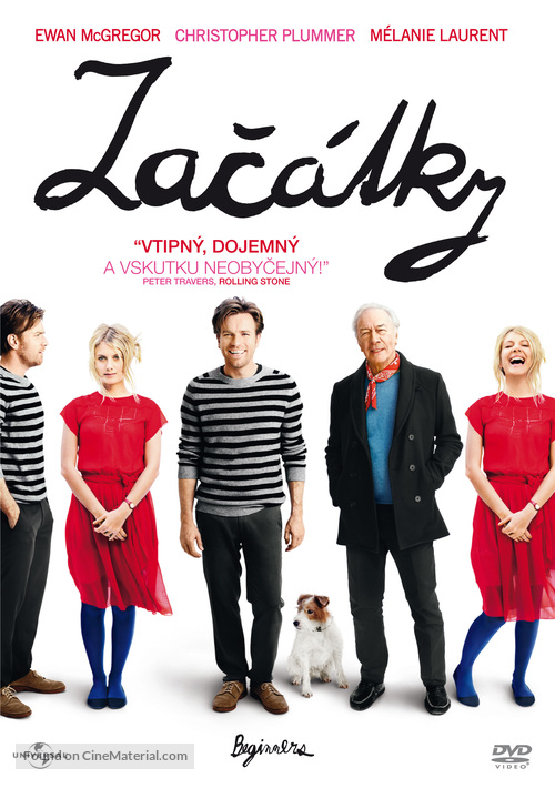 Beginners - Czech DVD movie cover