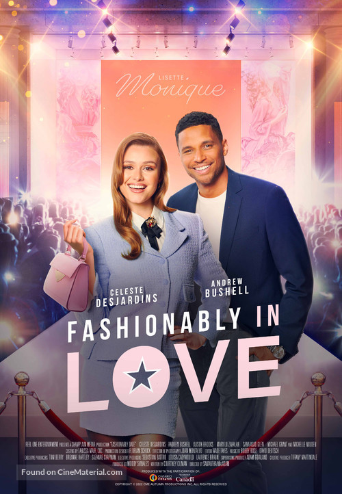 Fashionably in Love - Canadian Movie Poster