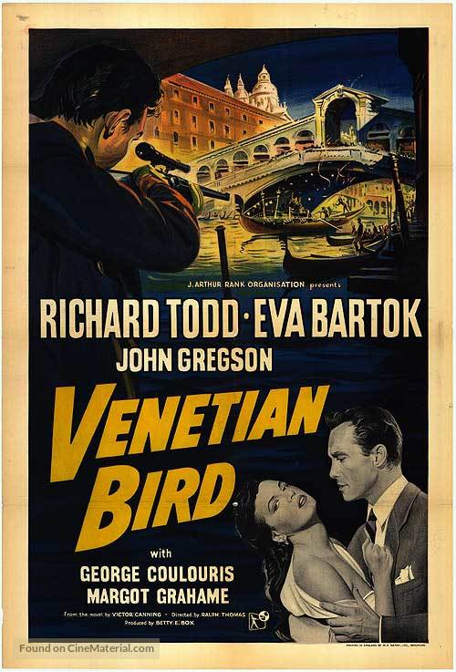 Venetian Bird - British Movie Poster