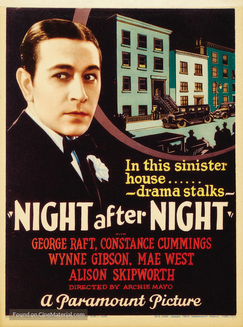 Night After Night - Movie Poster