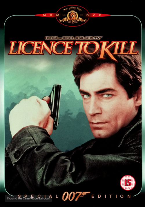 Licence To Kill - British Movie Cover