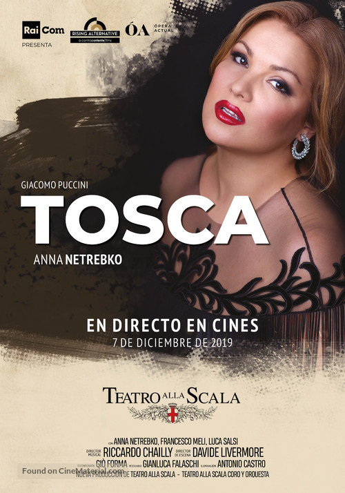 Tosca - Spanish Movie Poster