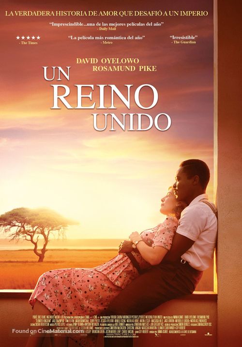 A United Kingdom - Spanish Movie Poster
