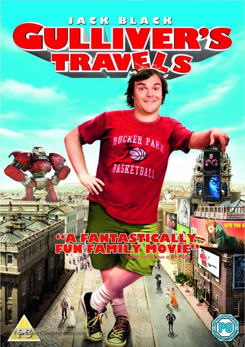 Gulliver&#039;s Travels - British DVD movie cover