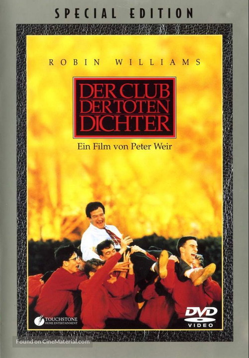 Dead Poets Society - German DVD movie cover