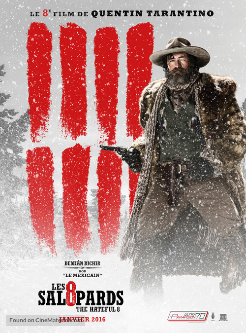 The Hateful Eight - French Movie Poster