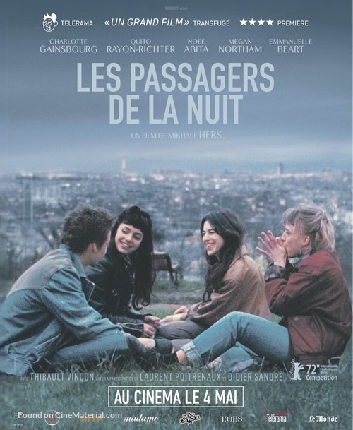 Les passagers de la nuit - French Movie Poster