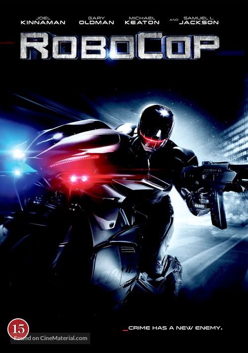 RoboCop - Danish DVD movie cover