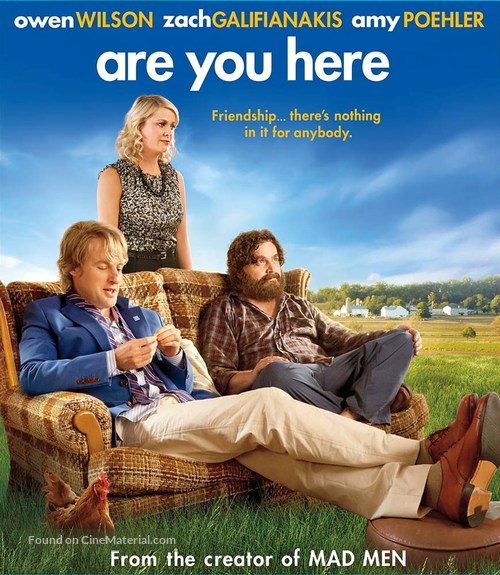 Are You Here - Blu-Ray movie cover