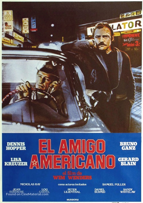 Der amerikanische Freund - Spanish Movie Poster