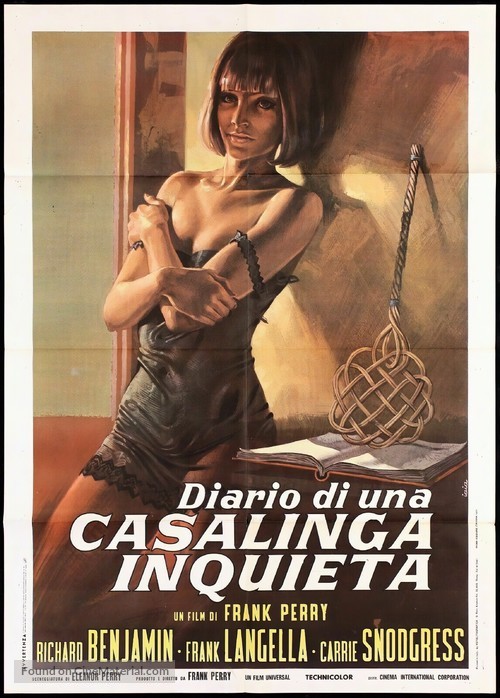 Diary of a Mad Housewife - Italian Movie Poster