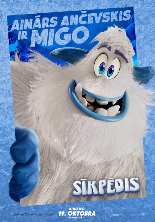 Smallfoot - Latvian Movie Poster