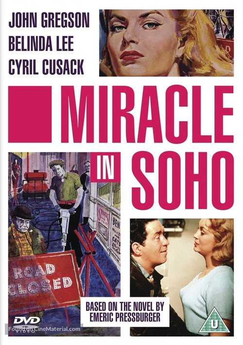 Miracle in Soho - British DVD movie cover